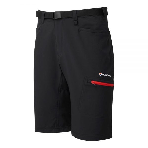 montane dyno stretch shorts black